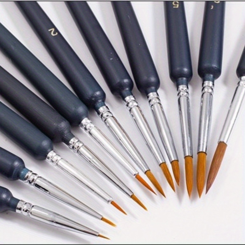 Paint Brush - Set di 11 Pennelli Professionali per