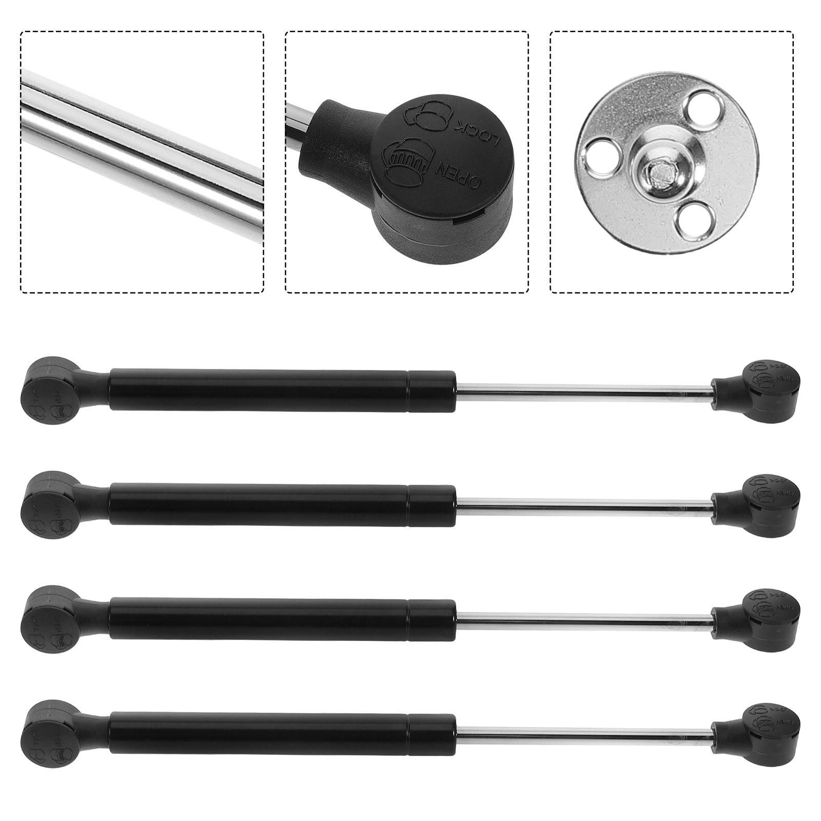Cabinet Hinges - 4 pezzi di cerniere a chiusura