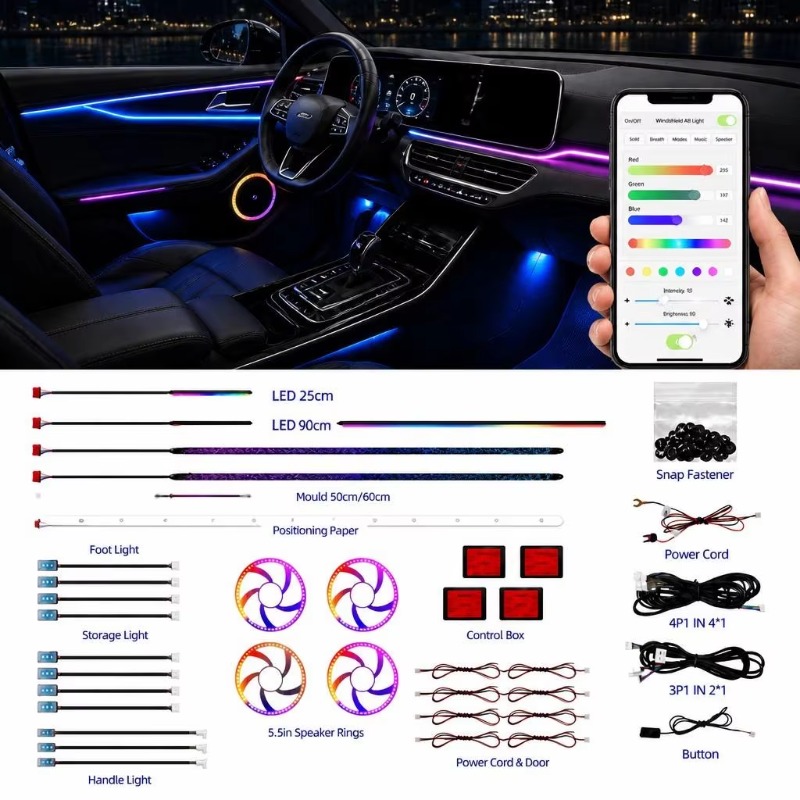 Kit di illuminazione ambiental - Door Handle recensione e prezzo