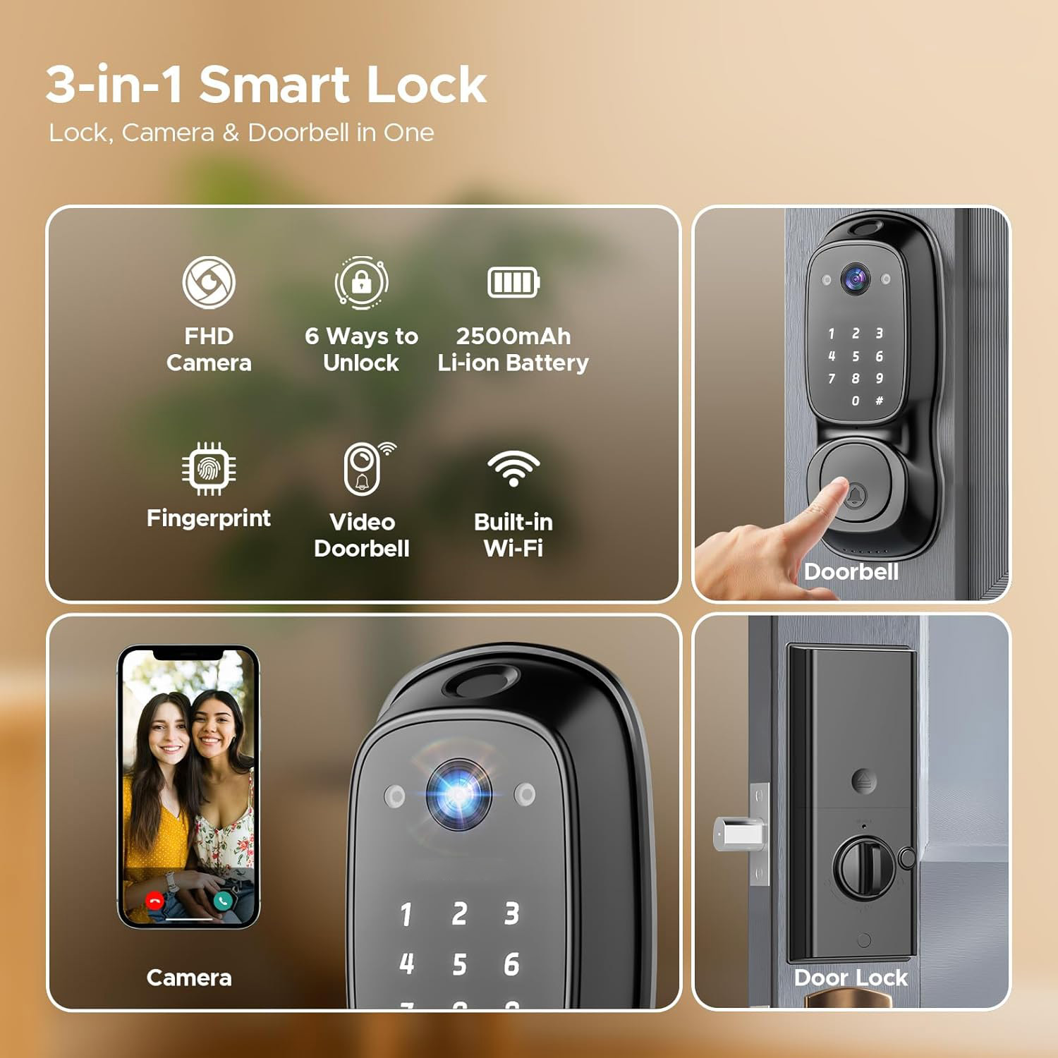 Serratura Intelligente WiFi Tu - Door Lock recensione e prezzo