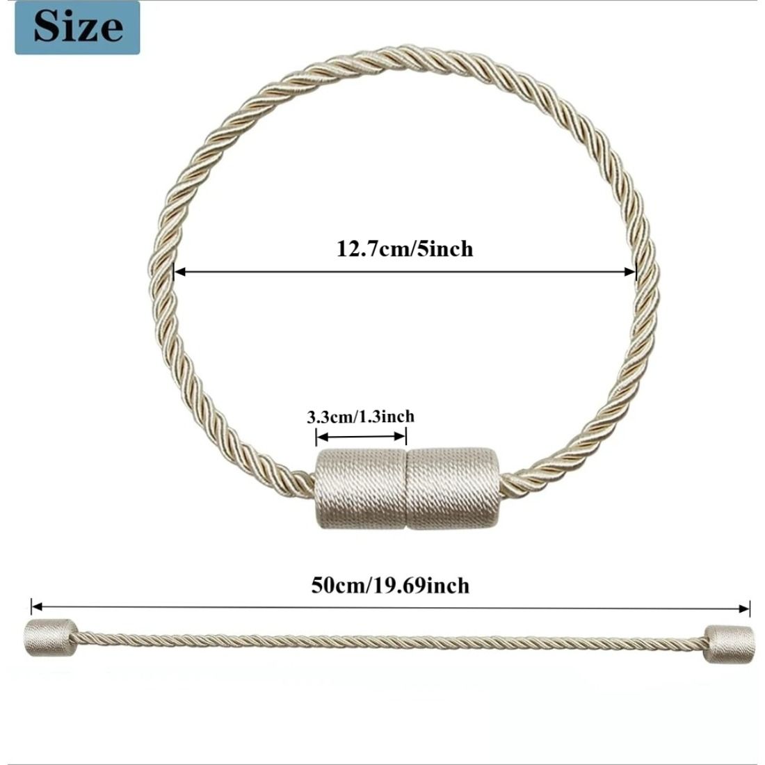 2 Pezzi Fermatende Magnetici R - Curtain Rods recensione e prezzo