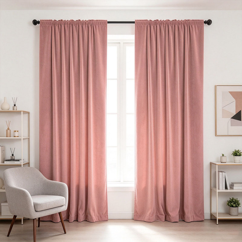 2 pezzi di tende in velluto a  - Curtain Rods recensione e prezzo