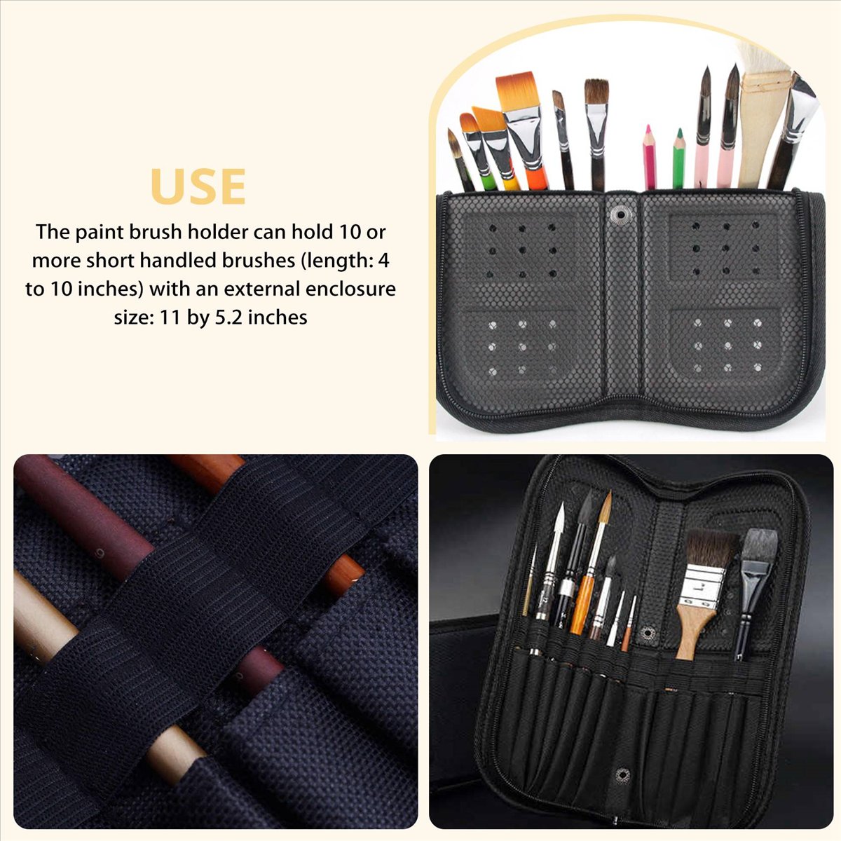 (A02R) Custodia Porta Pennelli - Paint Brush recensione e prezzo