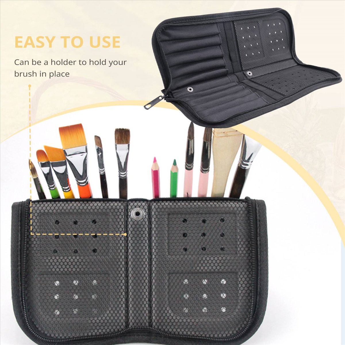 (A02R) Custodia Porta Pennelli - Paint Brush recensione e prezzo