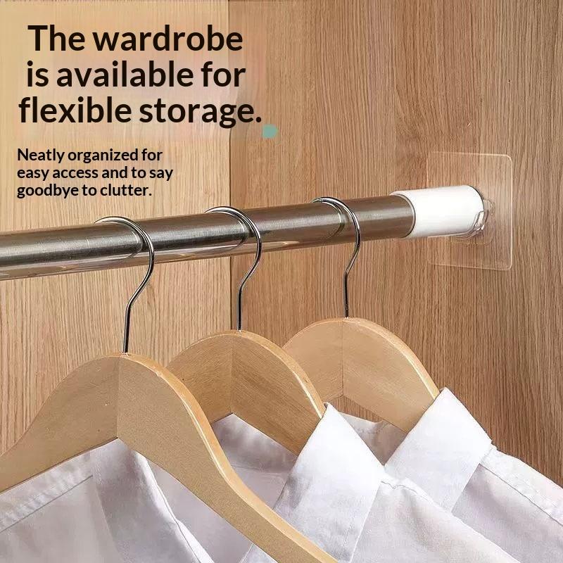 N$ 4 supporti trasparenti ades - Curtain Rods recensione e prezzo