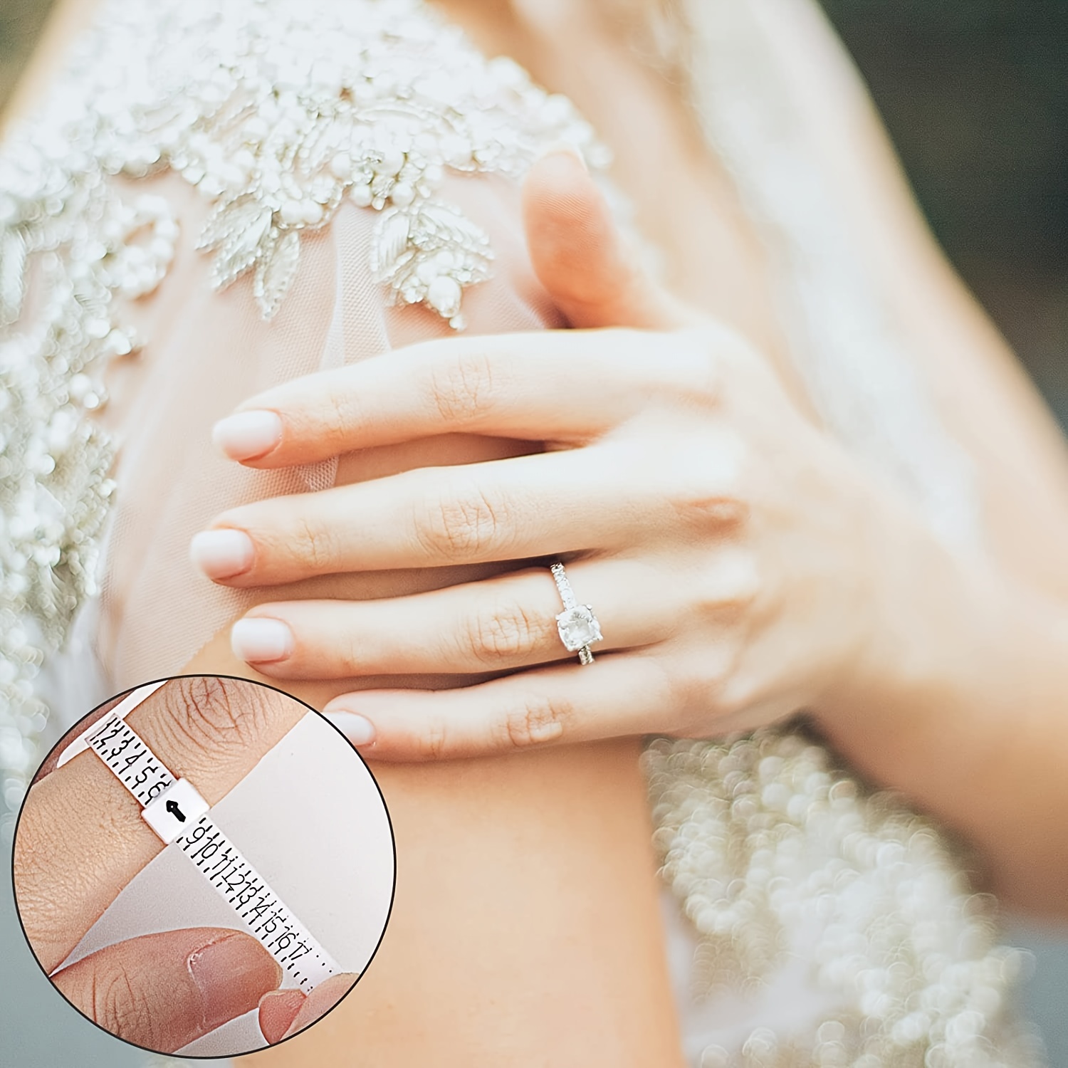 Misuratore per anelli bianco – - Tape Measure recensione e prezzo